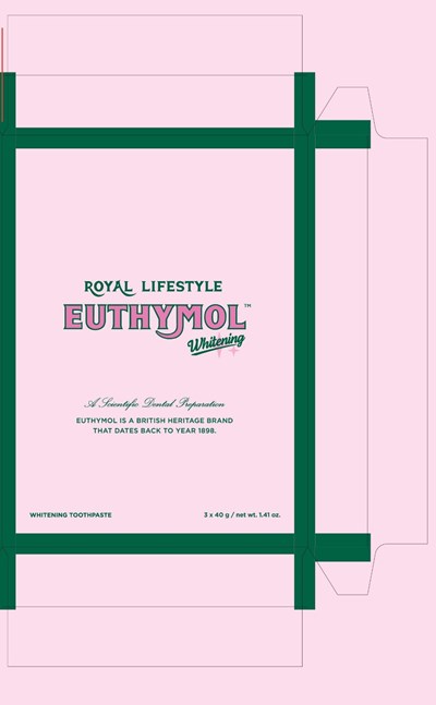 CARTON - 18400249 Euthymol Whitening 40gX3 Set